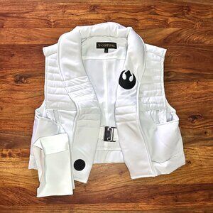 X-Coser Star Wars, Poe Dameron Costume Red Jumpsuit Unisex, Size M